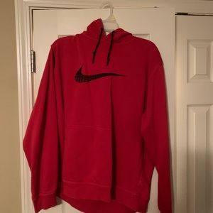 Red Nike Hoodie
